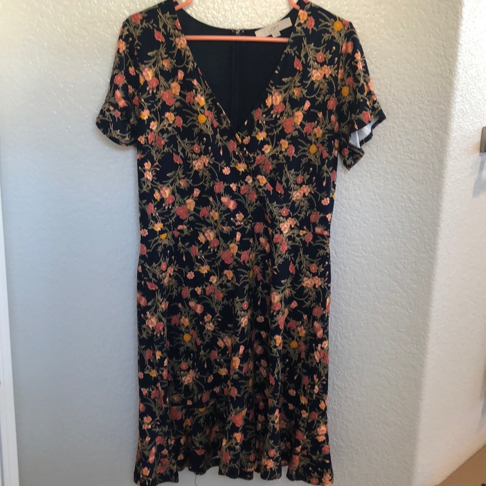 Loft- Asymmetrical dress perfect for the spring.